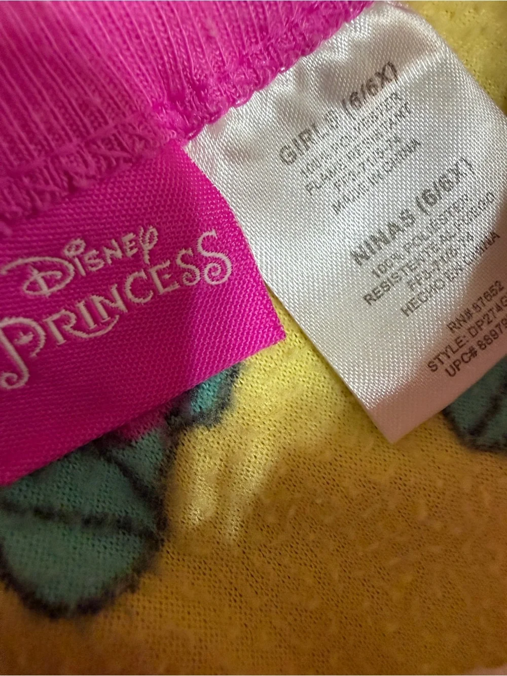 Disney roses sleeves bright